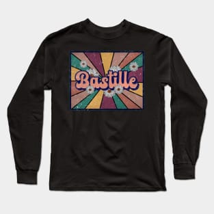 Awesome Name Bastille Lovely Styles Vintage 70s 80s 90s Long Sleeve T-Shirt